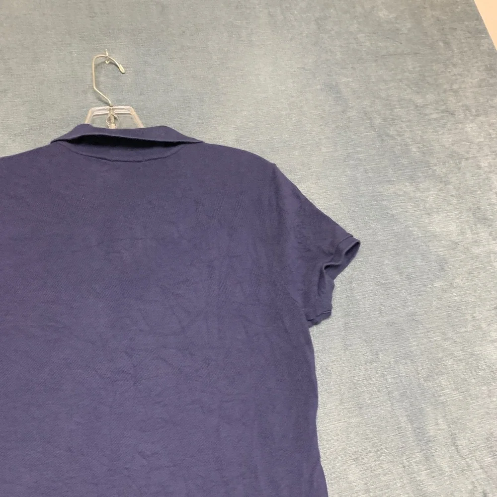 Polo Ralph Lauren Shirt Mens Small Blue Hi Lo Hem Performance Golf Skinny Fit